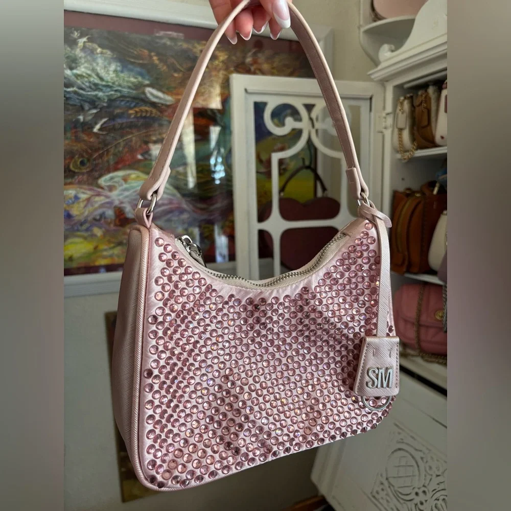 Steve Madden Rhinestone shoulder Bags - Picture 6 of 7